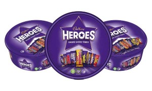Free Cadbury Heroes Tub
