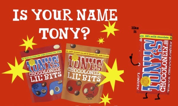 Free Tony's Chocolonely Bar at Showcase Cinemas