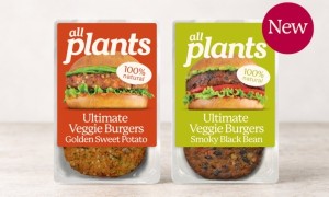 Free all plants Veggie Burger