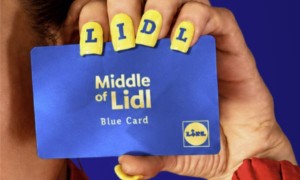 Free Middle of Lidl Blue Card (worth £600)