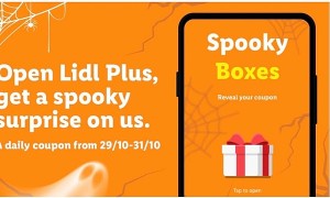 Free Lidl Plus Spooky Surprises