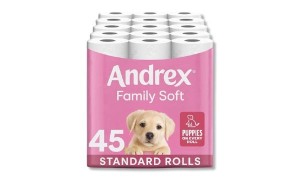 Free Andrex Toilet Paper - 45 roll pack