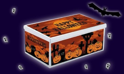 Free Halloween Biscuits Tin