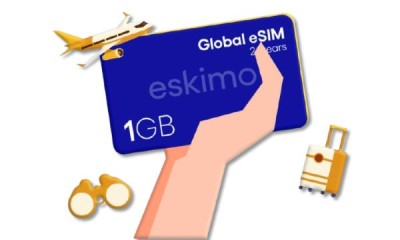 Free eSim Card w/ 1GB Global Data