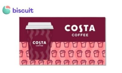 Free Costa Gift Cards for Walking Your Dog